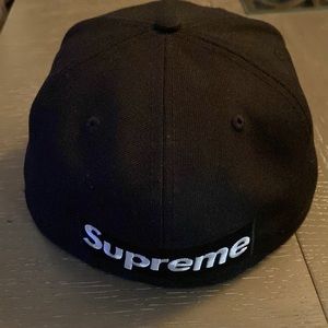 Supreme Reverse Box Logo New Era Hat